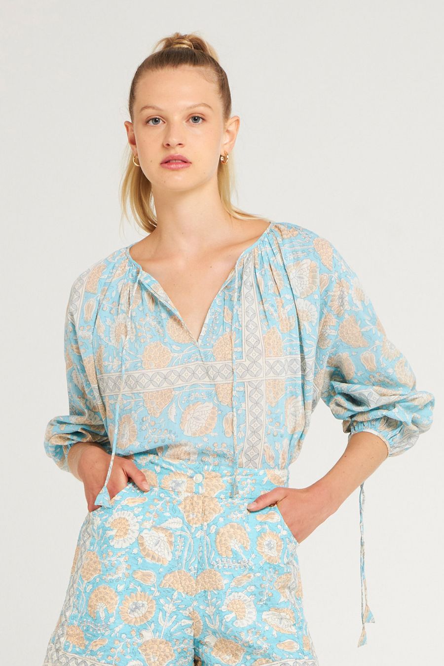Antikbatik Flavie blouse