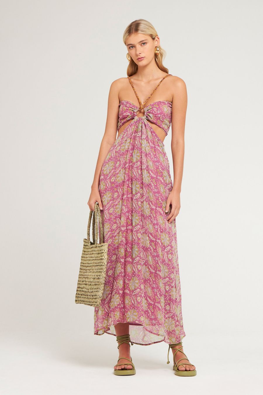 Antikbatik Loah strappy dress