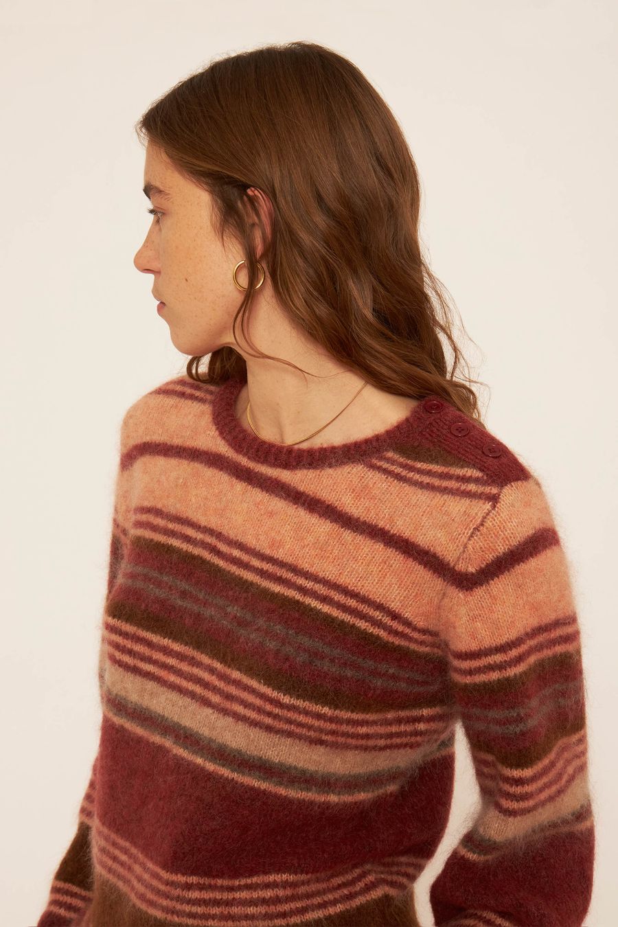 Antikbatik Maglione in mohair Maya