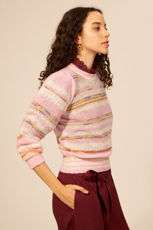 Antikbatik Leo striped sweater