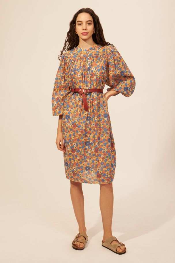 Antikbatik Paolina printed dress