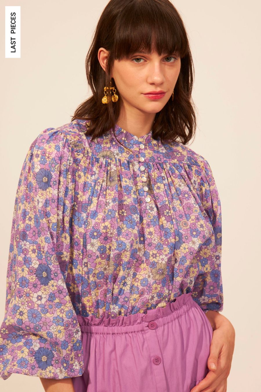 Antikbatik Paolina printed blouse