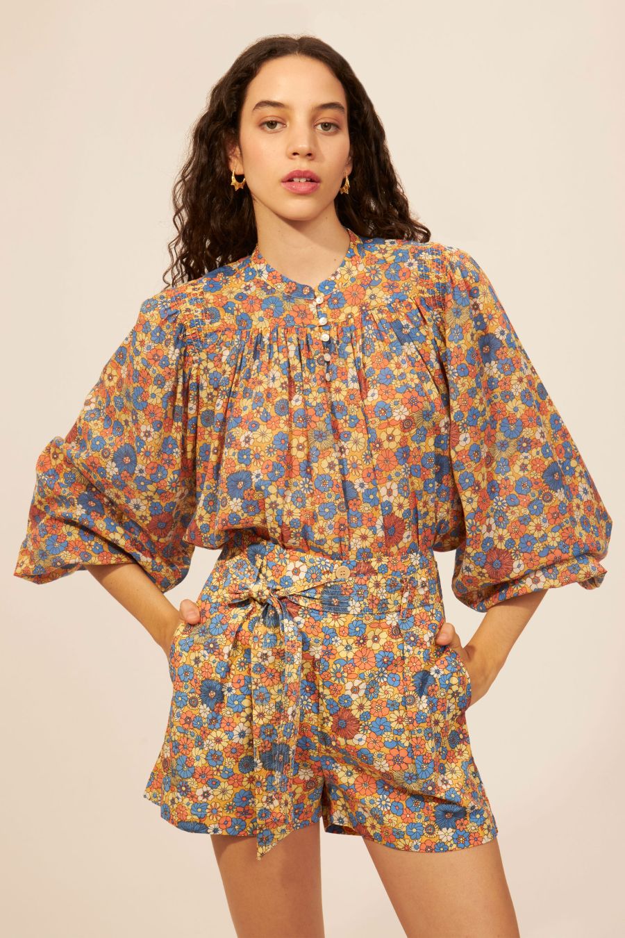 Antikbatik Paolina printed blouse
