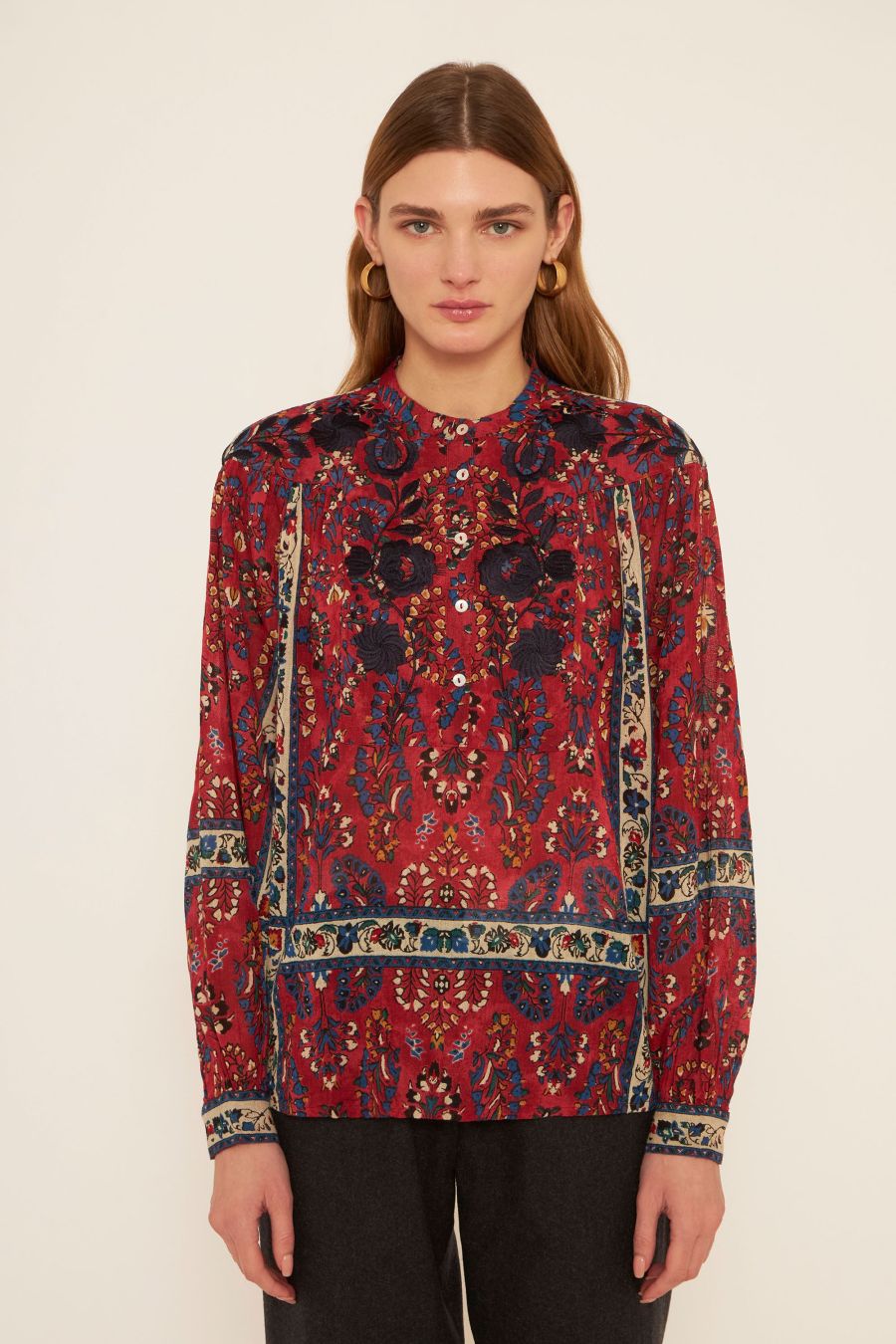 Antikbatik Tamir embroidered blouse