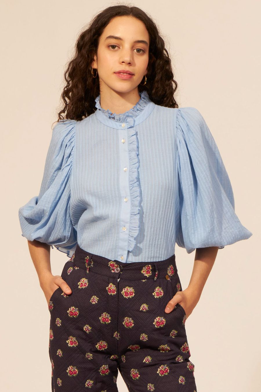 Antikbatik Yvonne blouse