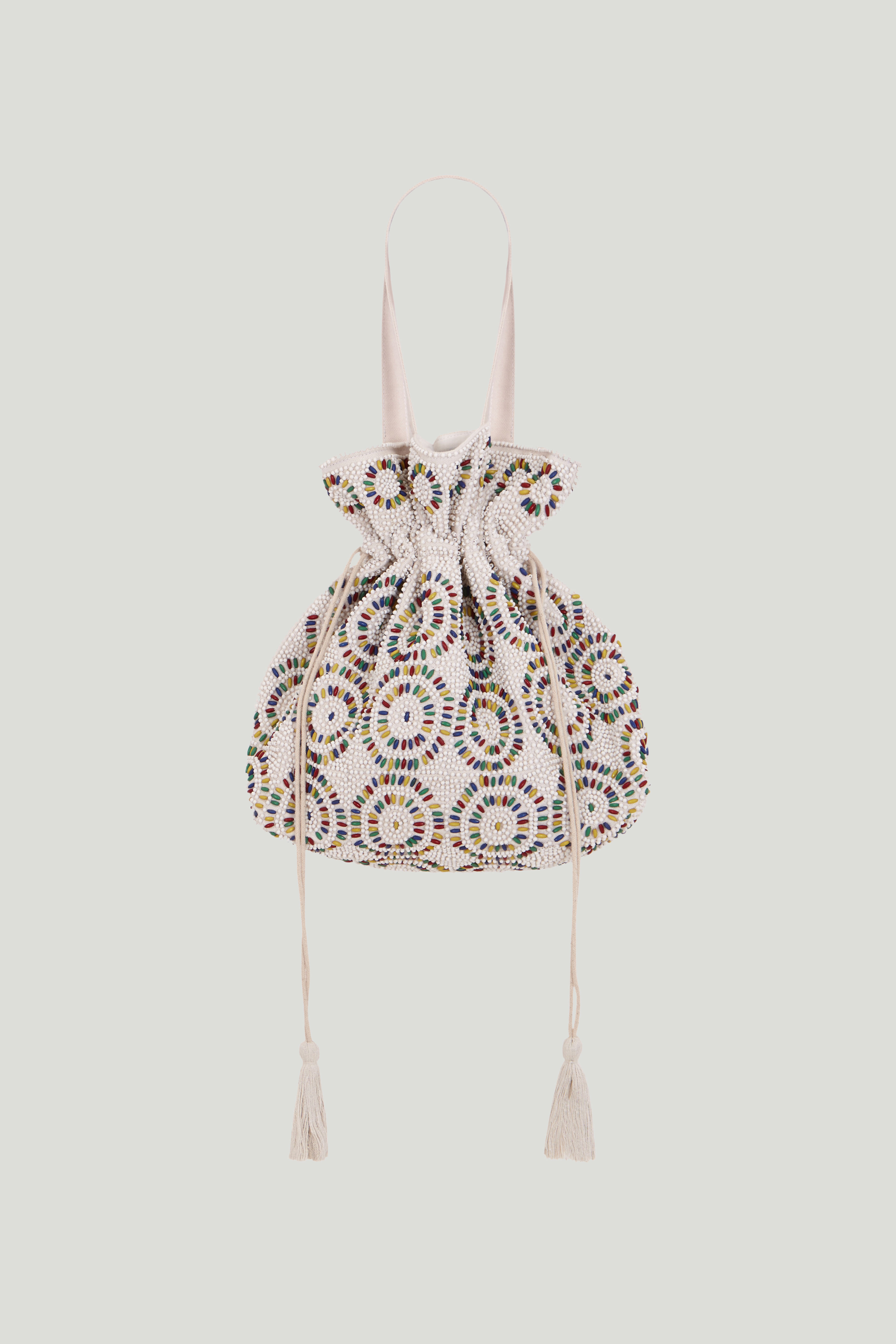Pearl-embroidered bag Baramba